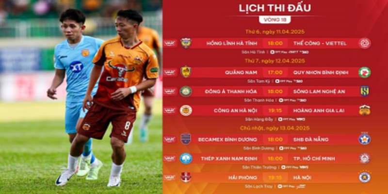 Công nghệ hỗ trợ theo dõi lịch thi đấu V-League 2025